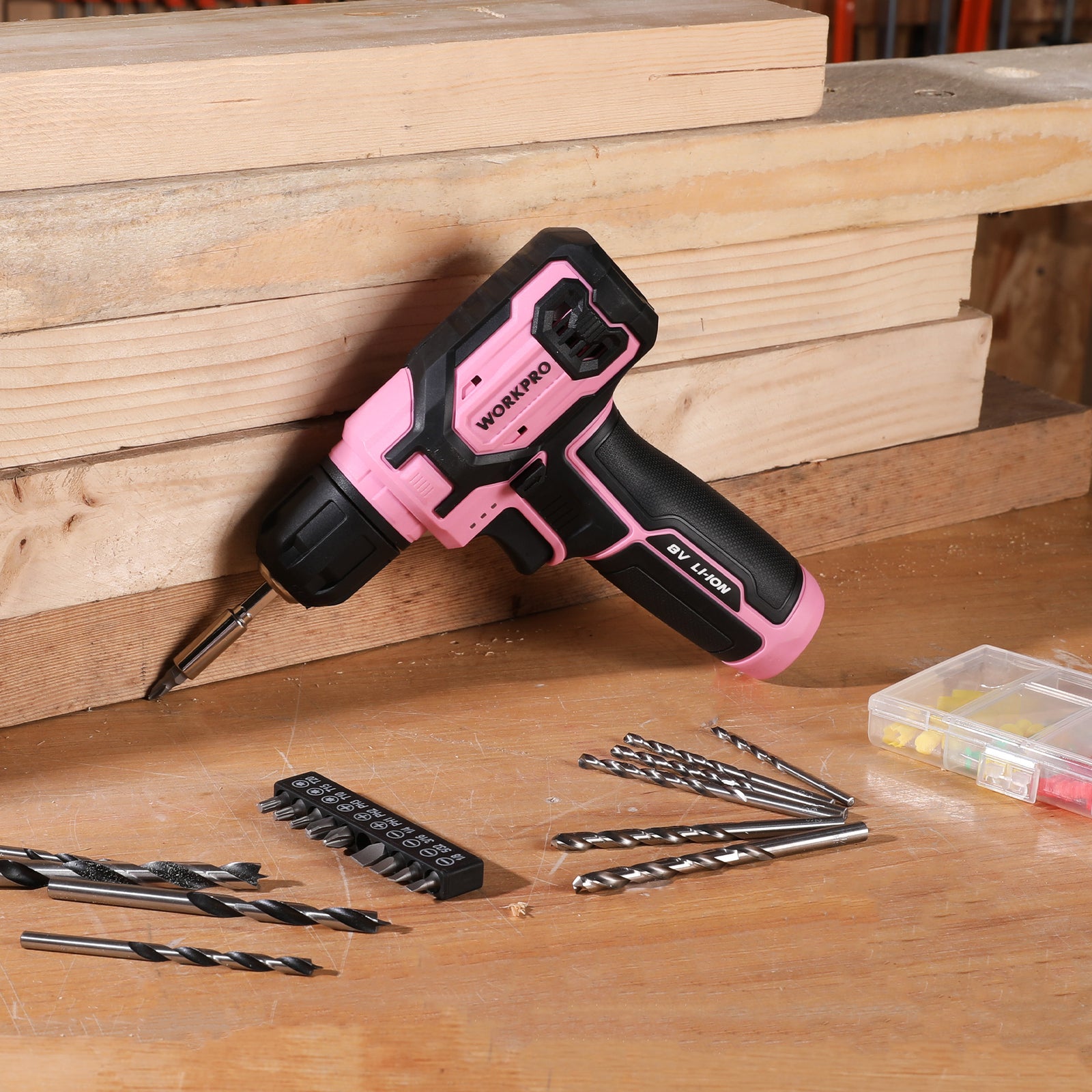 WORKPRO 408-Piece Mechanic Tool Set with Heavy Duty Tool Box by WORKPRO