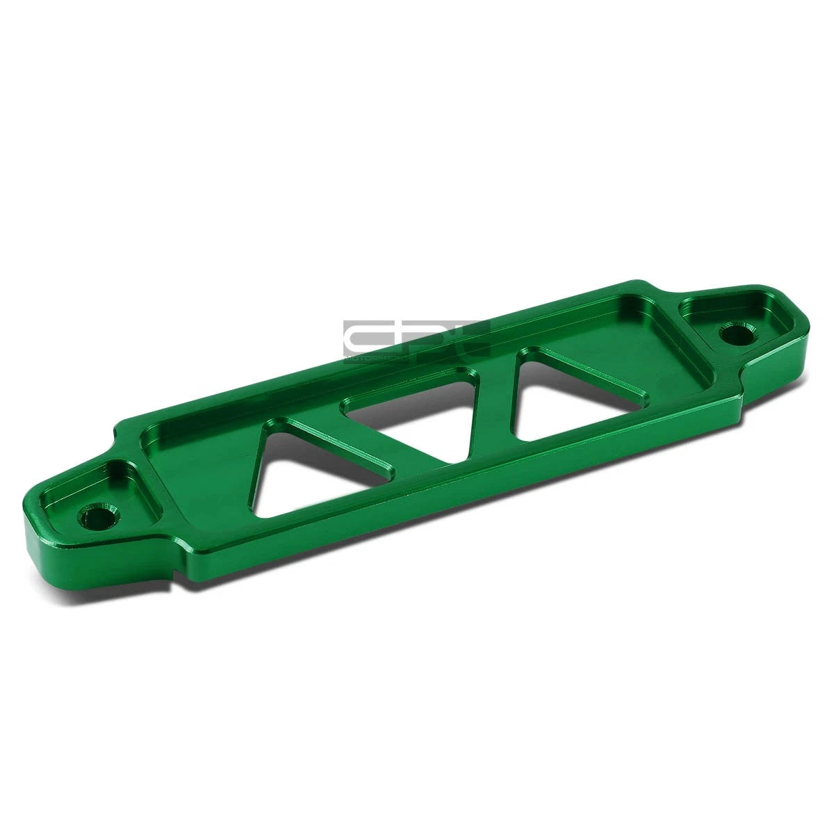 170mm/145mm Green Aluminum Auto Car Battery Tie Down Mount Bracket