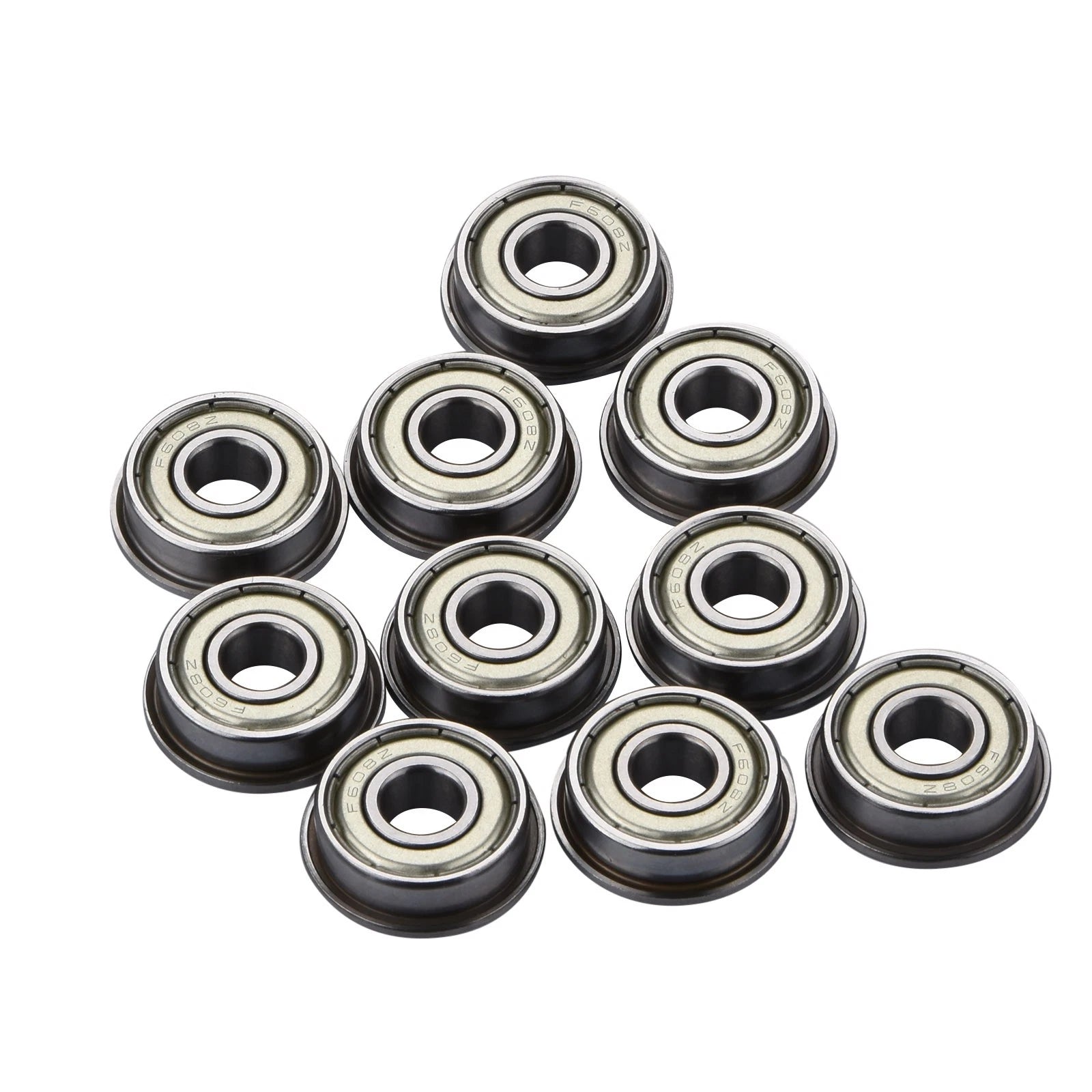 Metric Flanged Bearing F608zz Replacement Parts 8*22*7 Mm Flange Ball