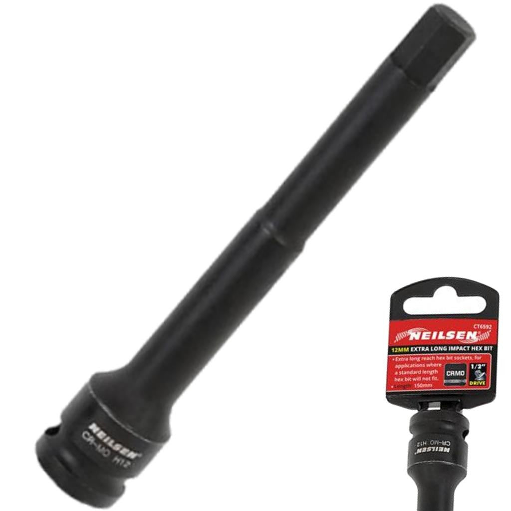 Neilsen 12mm Hex Allen Socket Insert Bit