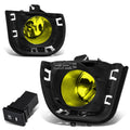 Fit 14+ Scion Tc Yellow Oe Bumper Driving Fog Light Lamp+bezel