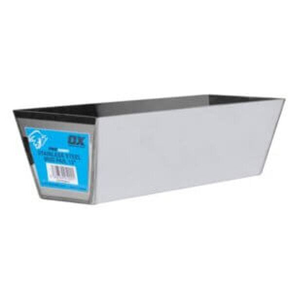 OxTool Pro Stainless Steel Plasterers Mud Pan