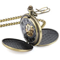 New Men's Mechanical Retro Pocket Watch Provide Long-lasting Wear