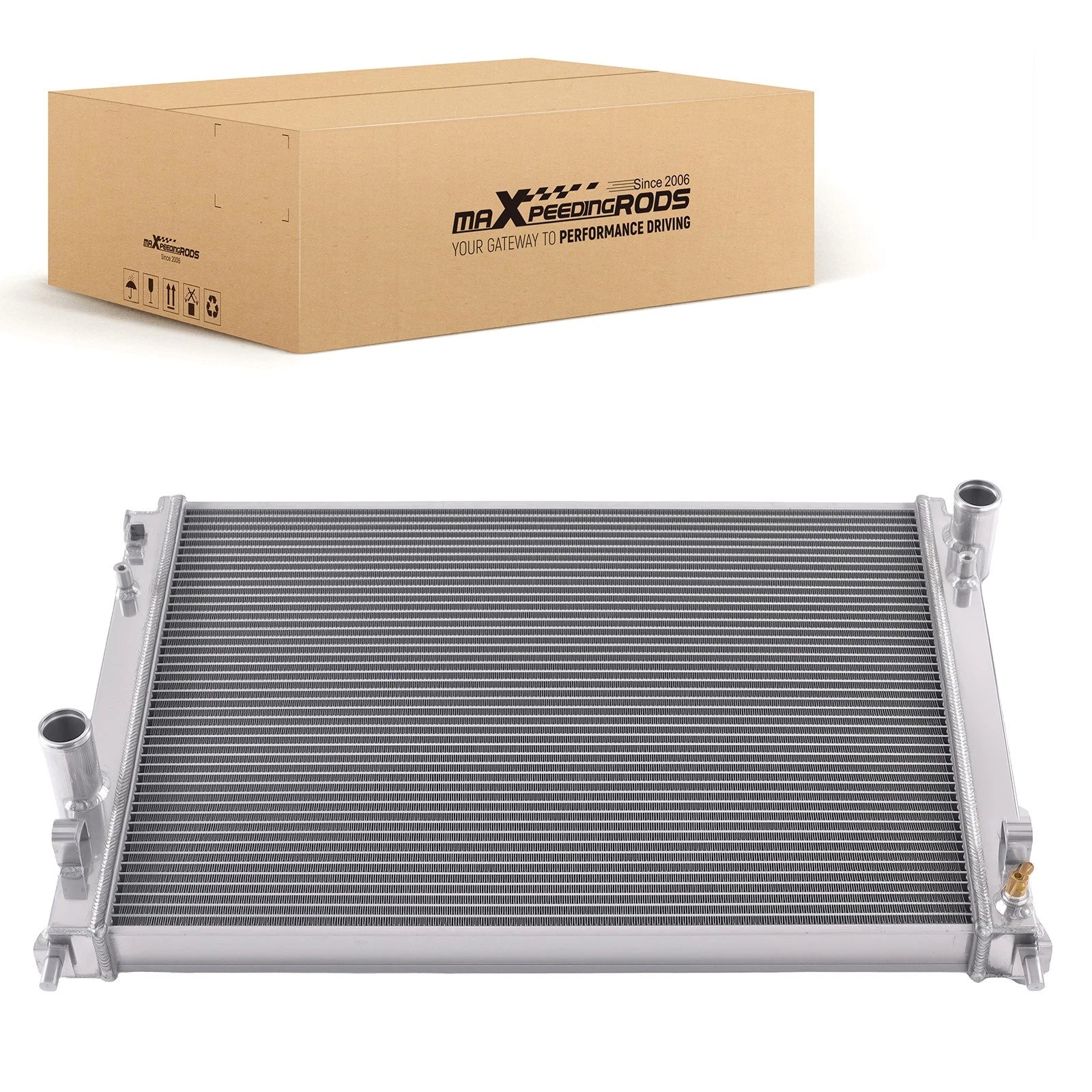 3 Row Aluminum Cooling Radiator for Dodge Charger R/T SRT8 2009-2022 DPI13157
