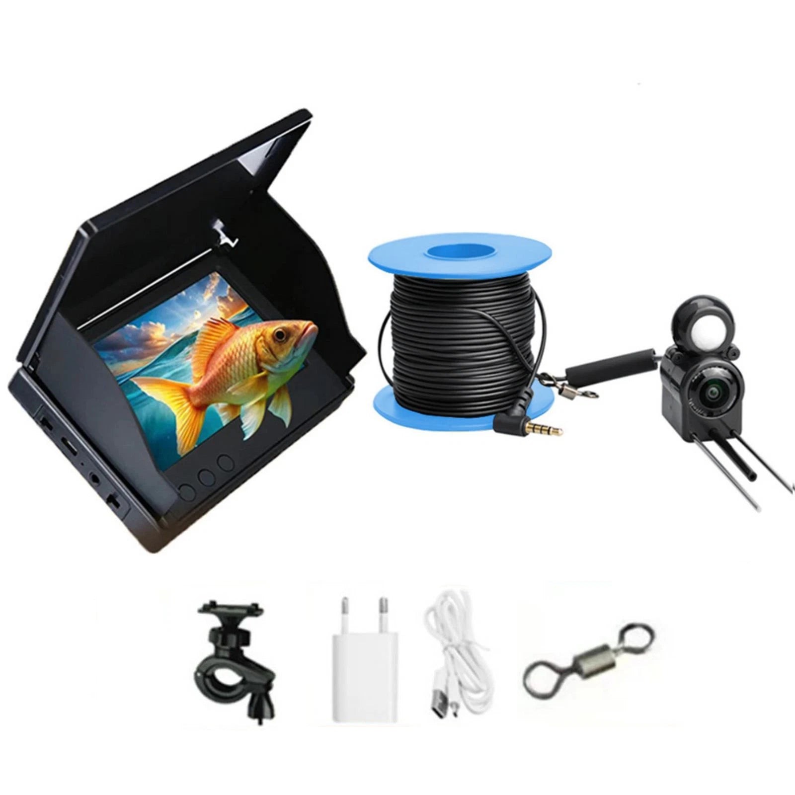 Underwater Fish Finder Display 4.3" Hd Screen W/ | Built Supply Co
