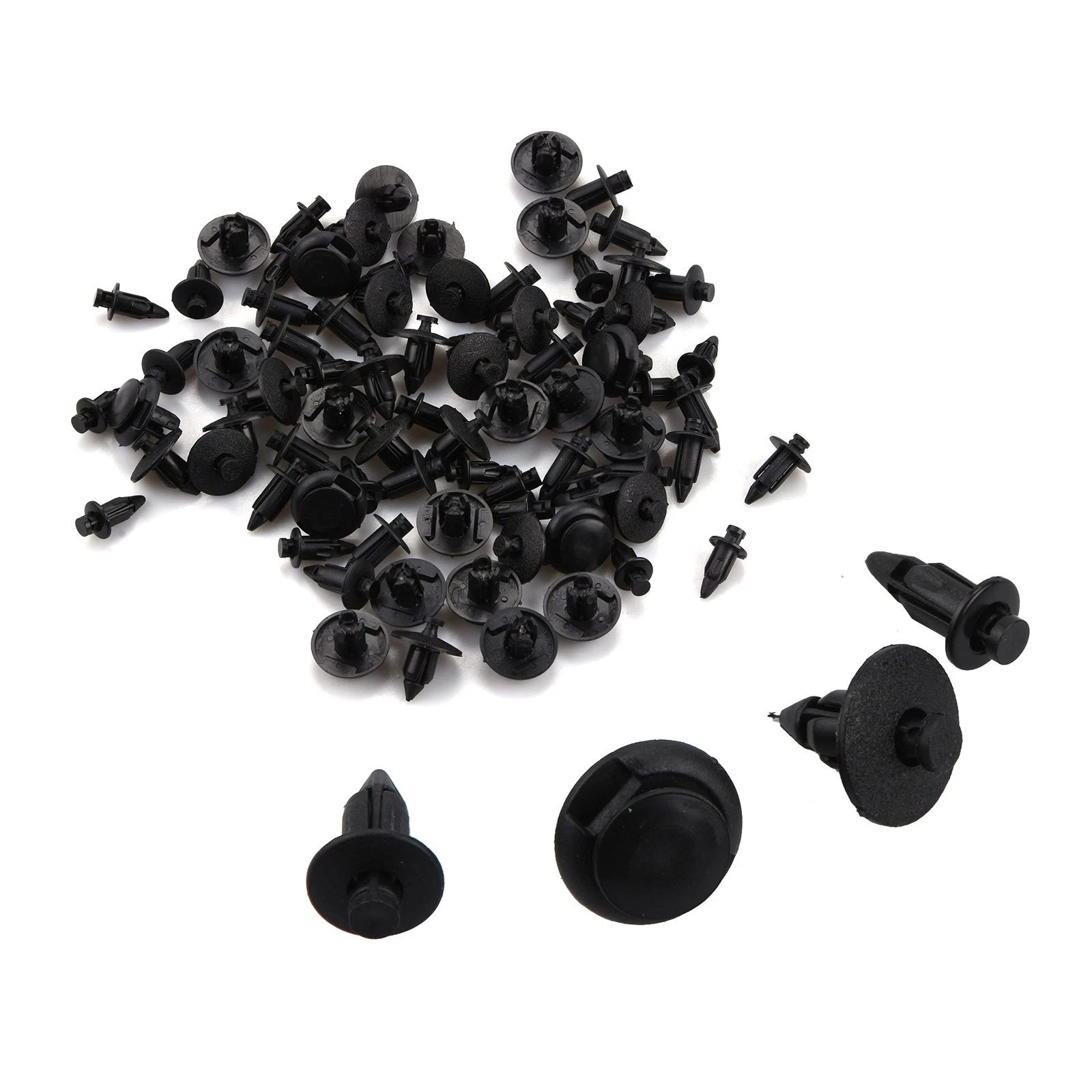 Set Motorcycle Atv Nylon Fairing Bolt Bodywork Push Pry Rivets Pin