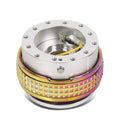 Nrg Aluminum Steering Wheel Quick Release Gen 2.1 Silver/neo Chrome