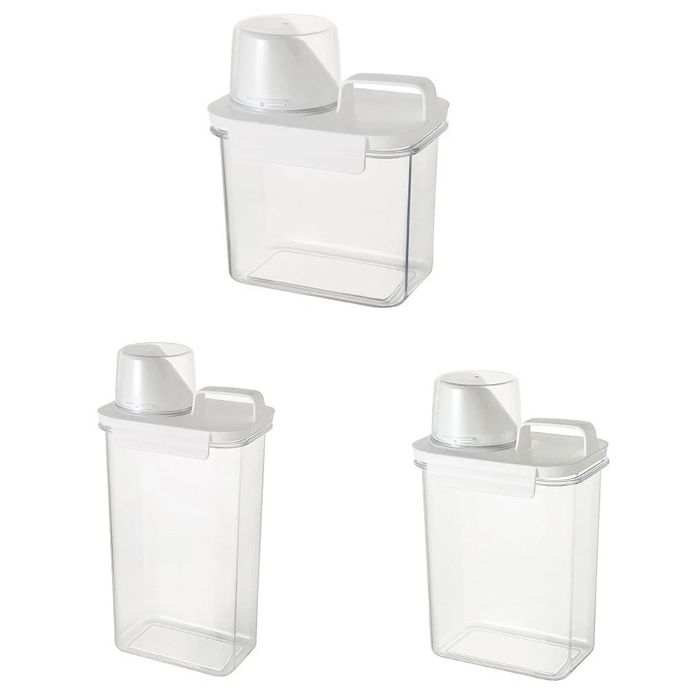 Convenient Measuring Cup Included 1800ml Airtight Laundry Detergent