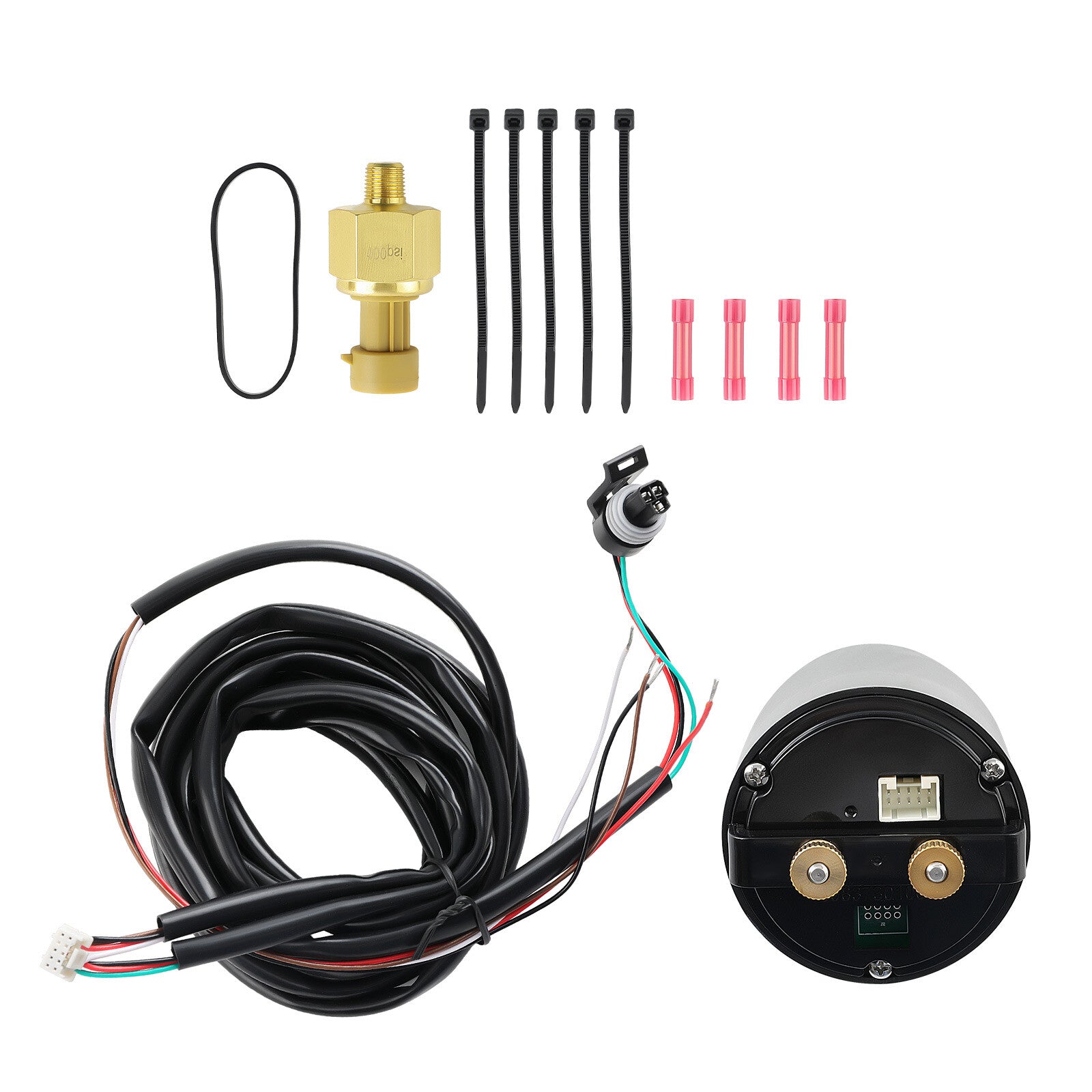 X-Series Oil/Fuel Pressure Gauge 100psi 7bar 52mm Digital Black