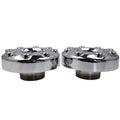 2x Front 4x4 Open Wheel Center Hub Cap 05-18 For Ford F350 Super Duty