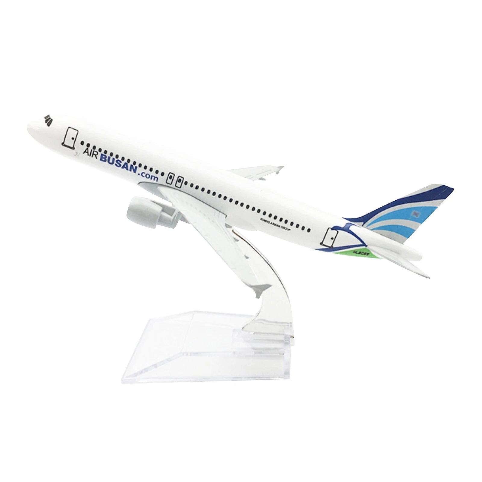 1:400 16cm A320 Air Busan Airplane Alloy Model Souvenir Static