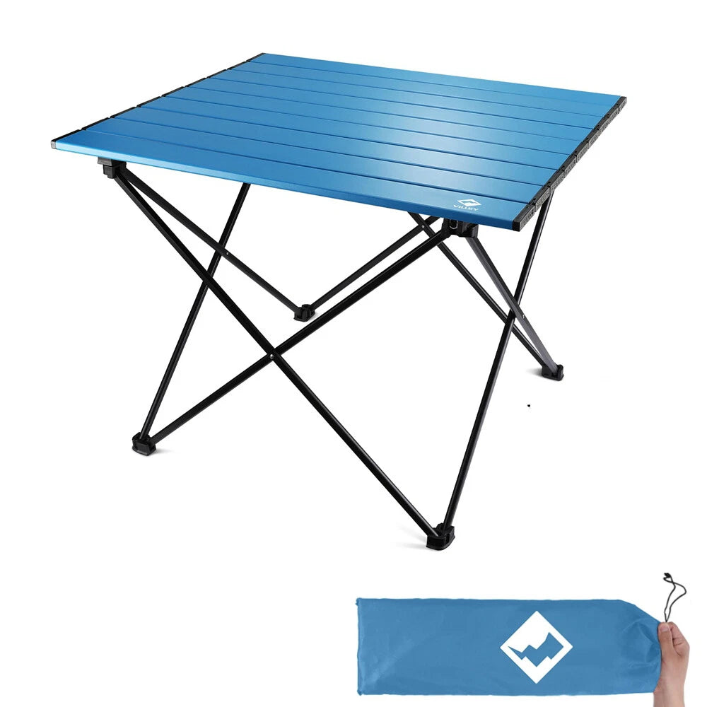 VILLEY 16" Portable Folding Beach Tables Camping Side Table Ultralight Aluminum