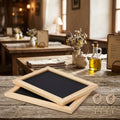 2 Wooden Hanging Blackboard 13x18cm For For Wedding Reception Cafe