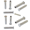 Stainless Steel T316 Swage Stemball For Wood Post 1/4'' Cable Railing