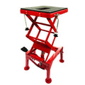Motorcycle Center Scissor Lift Jack Hoist Stand Dirt Bikes 300LB