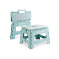 Goldblatt 8.5" Folding Step Stool Lightweight Heavy-Duty Plastic Portable Stools