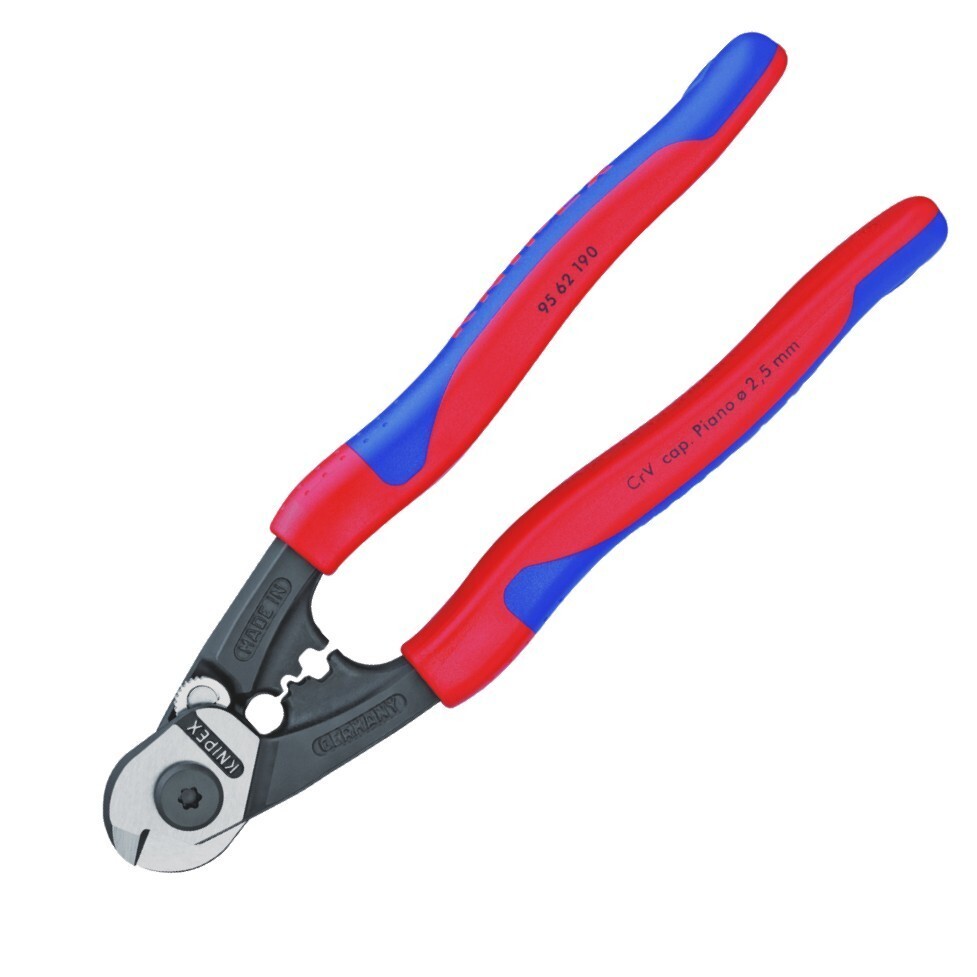 Knipex 7-1/2" Wire Rope Cable Cutters
