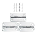 For Igloo Cooler Stainless Steel Hinge Set With Mounting Screws