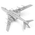 China H-6k Bomber 1:144 Unassembled 4d Military Model Plane Ornaments