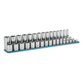 Capri Tools 3/8 In. Drive Shallow/deep 6-point Socket Set W/ Rail,