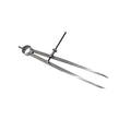 Divider 10" Steel Measuring Compass Gauge Jewelers Spring Tools -