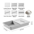6 In 1 Grater With Five Interchangeabl<wbr/>e For Blades And Plastic