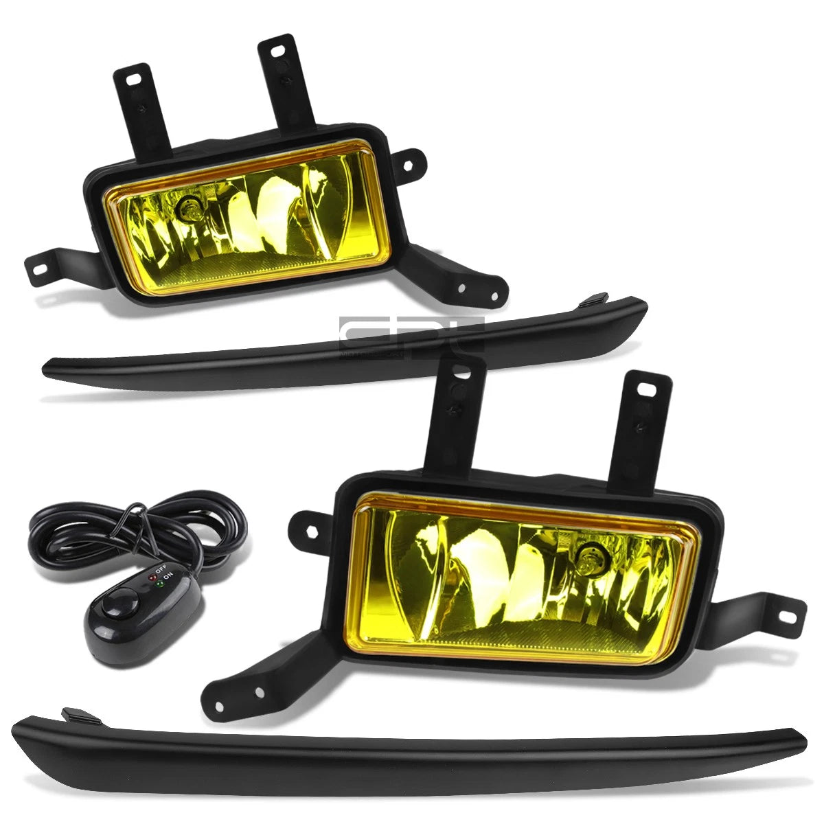 Fit 15-20 Tahoe/suburban Pair Amber Lens Black | Built Supply Co
