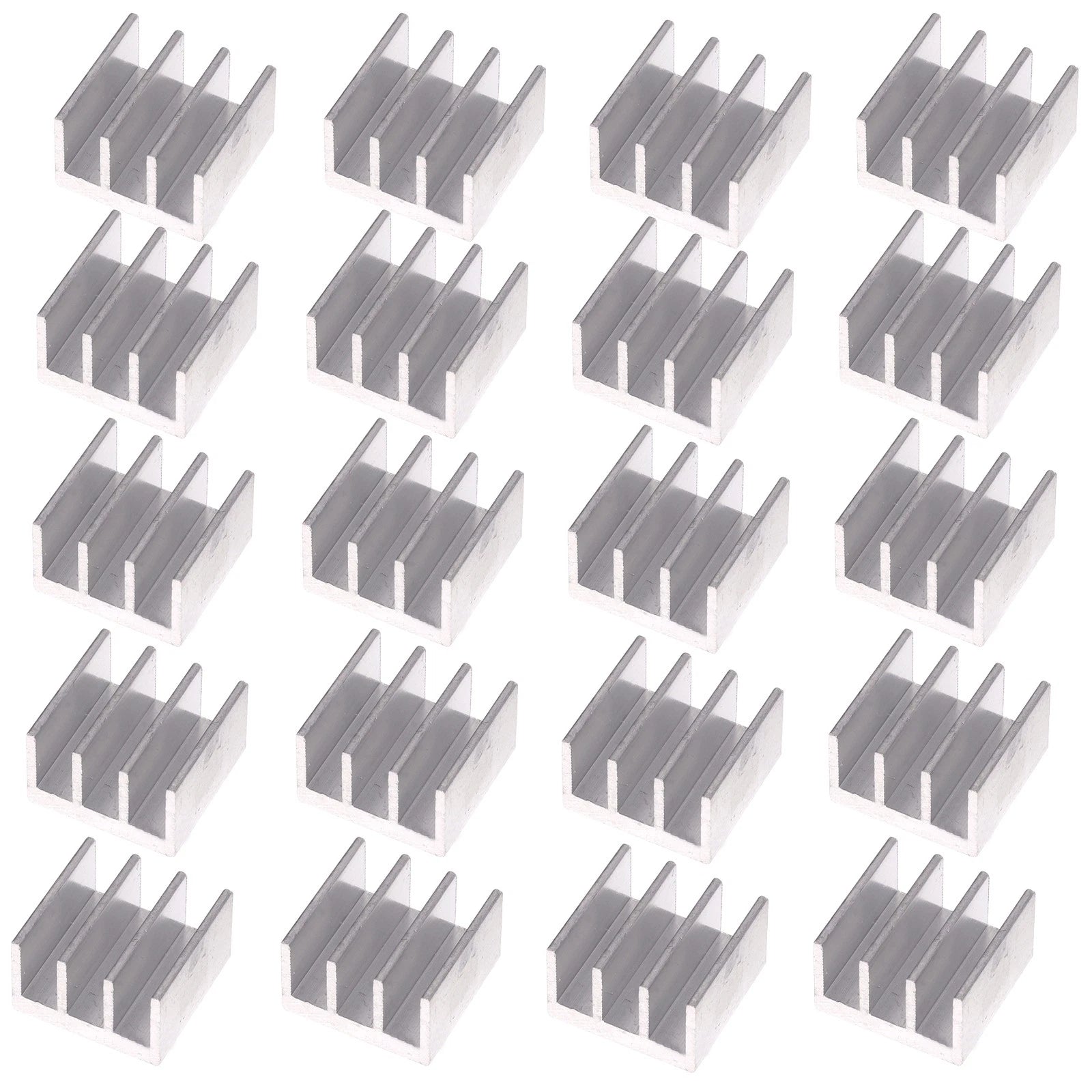 11*11*5mm Heat Sink Pure Aluminum Heat Sink Power Module Heat Sink