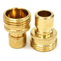 2pc Universal Male Garden Hose Quick Connect Set