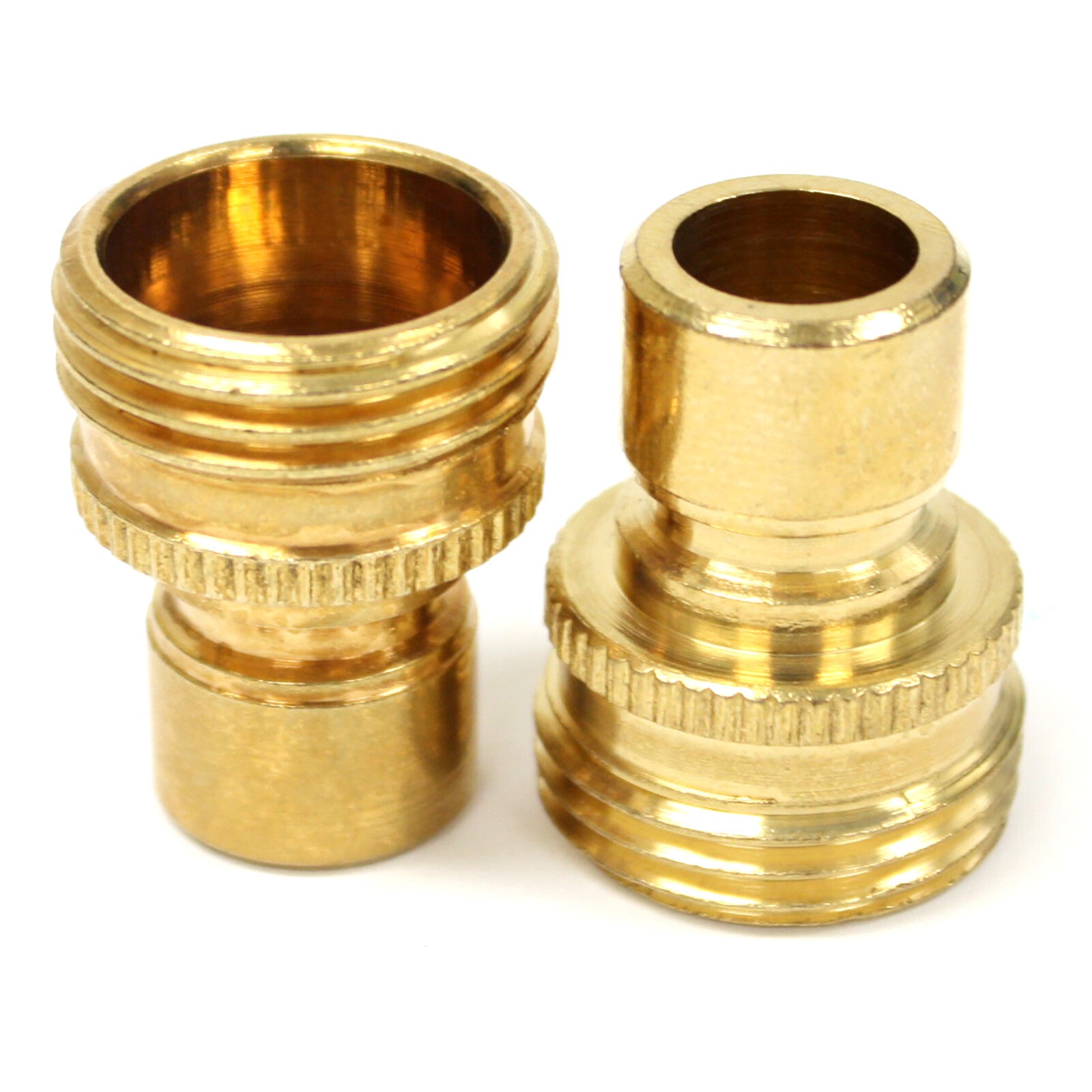 2pc Universal Male Garden Hose Quick Connect Set