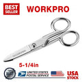 Electrician Scissors For Cutting & Stripping Wires Electrical Repair