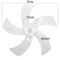 16 Inch 400mm Fan Blade Set For Floor Table Wall Fans As Hard Plastic