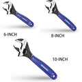 WORKPRO Adjustable Wrench Cr-V Steel by WORKPRO