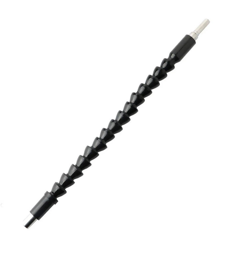 Flexible Shaft Drill Bit Extension 295mm Length 360 Degree Rotation