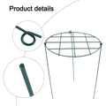 Strong Plant Support Structure Set Of 3 Metal Cages To Promote