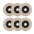 115MM Wool Felt Flap Disc Metal working Polishing Buffing Wheel For
