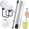 Lemonade Stand Supplies Include Stainless Steel 3-5 Gallon Water Jug