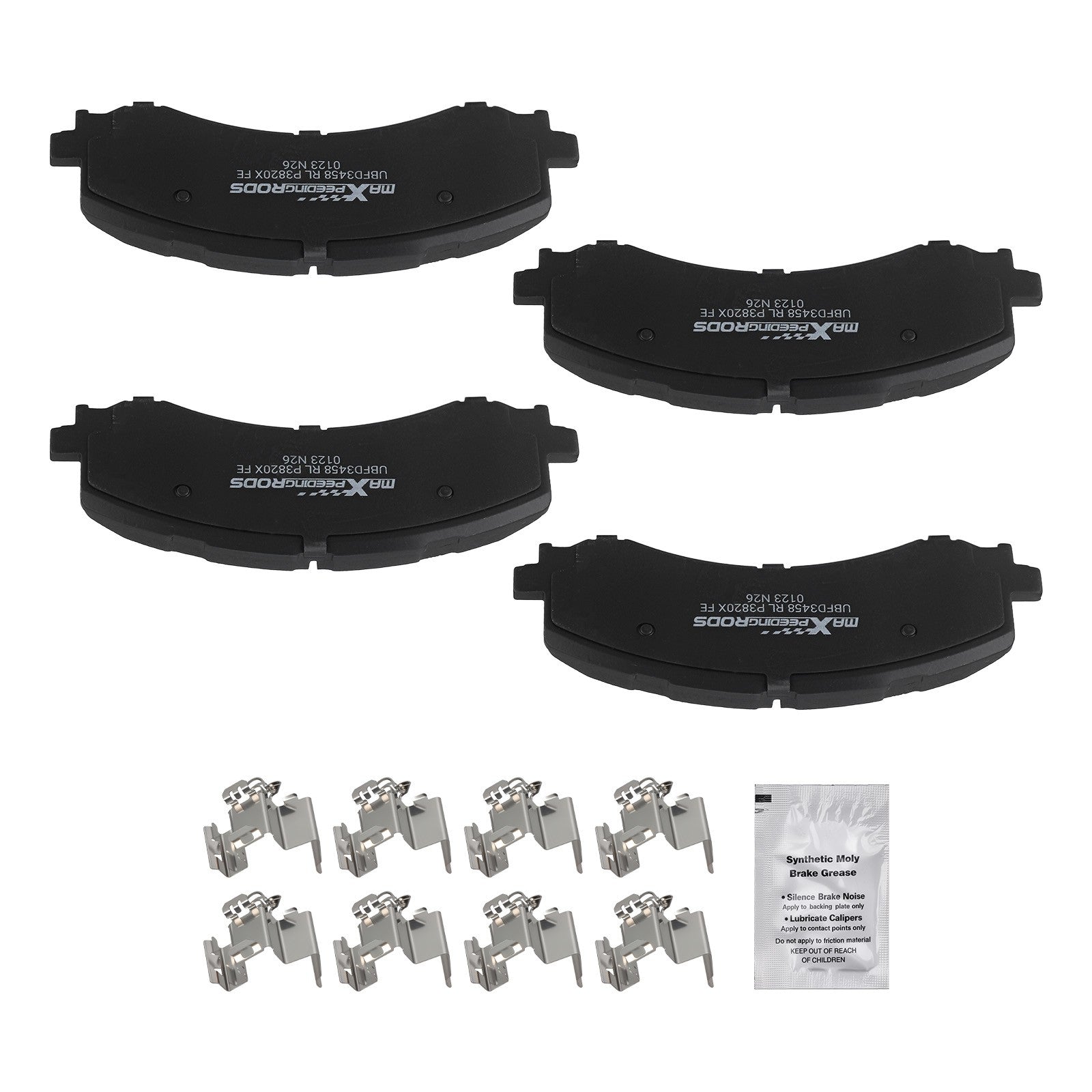 Front Dirver & Passenger Brake Pads for Ford Bronco Expedition