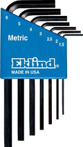 Eklind 7pc Metric Hex Wrench Key Set