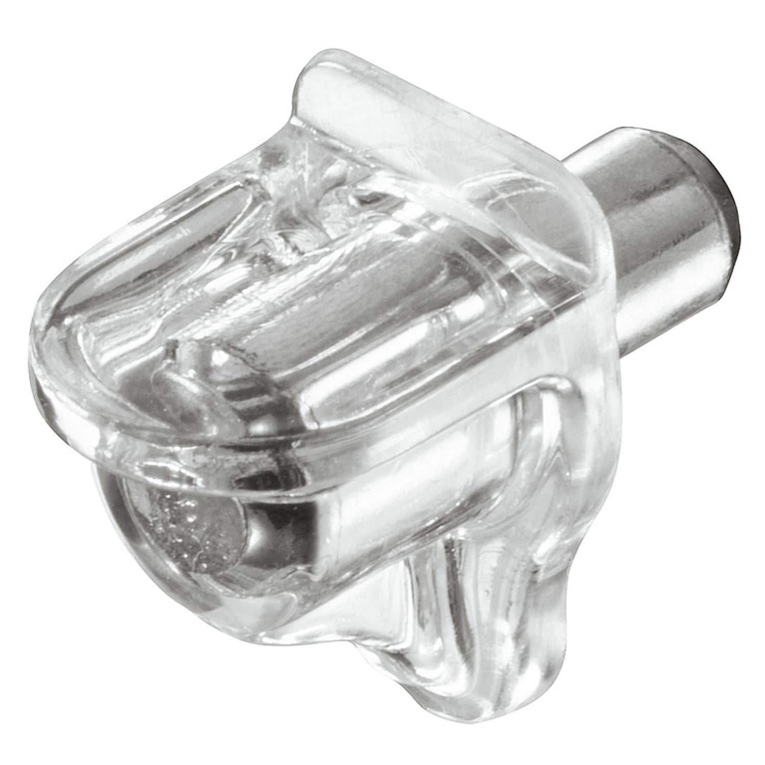 Hafele Push In Shelf Support 5mm Transparent