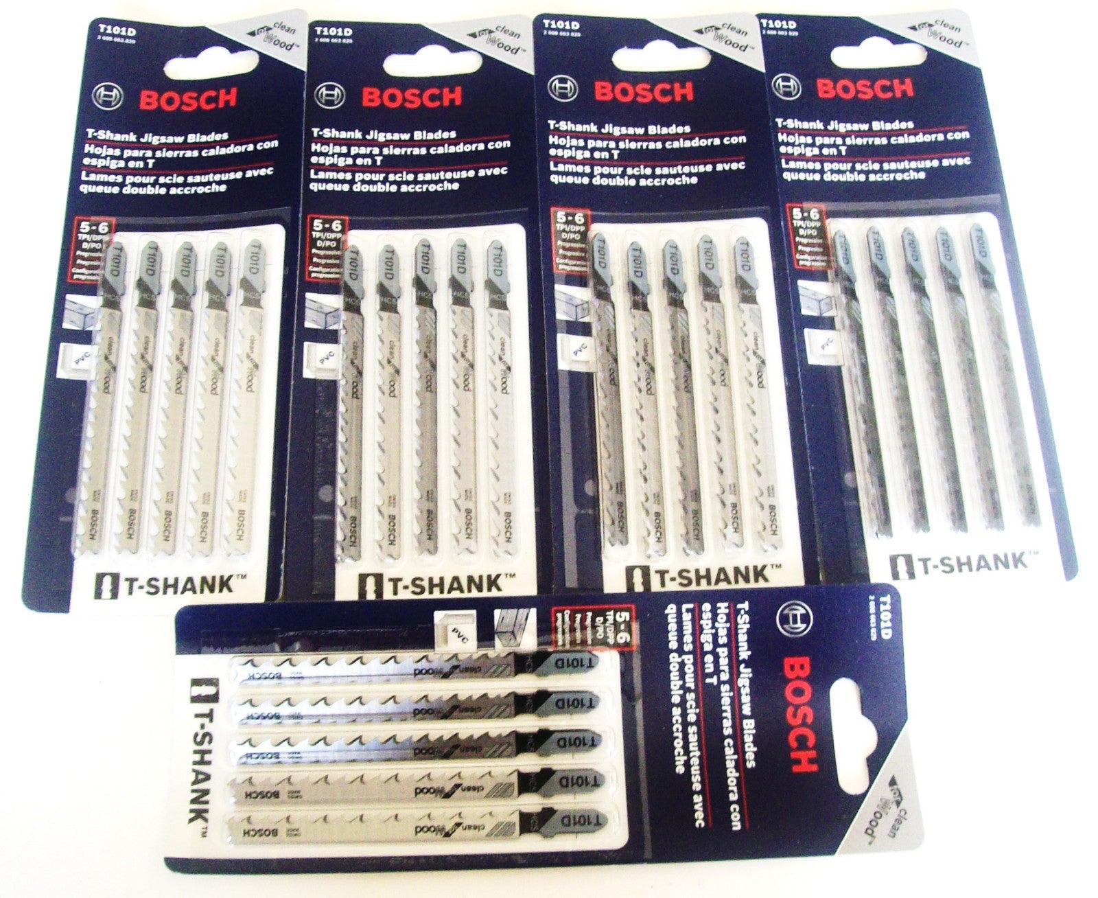 BOSCH T-Shank Jig Saw Blade Set
