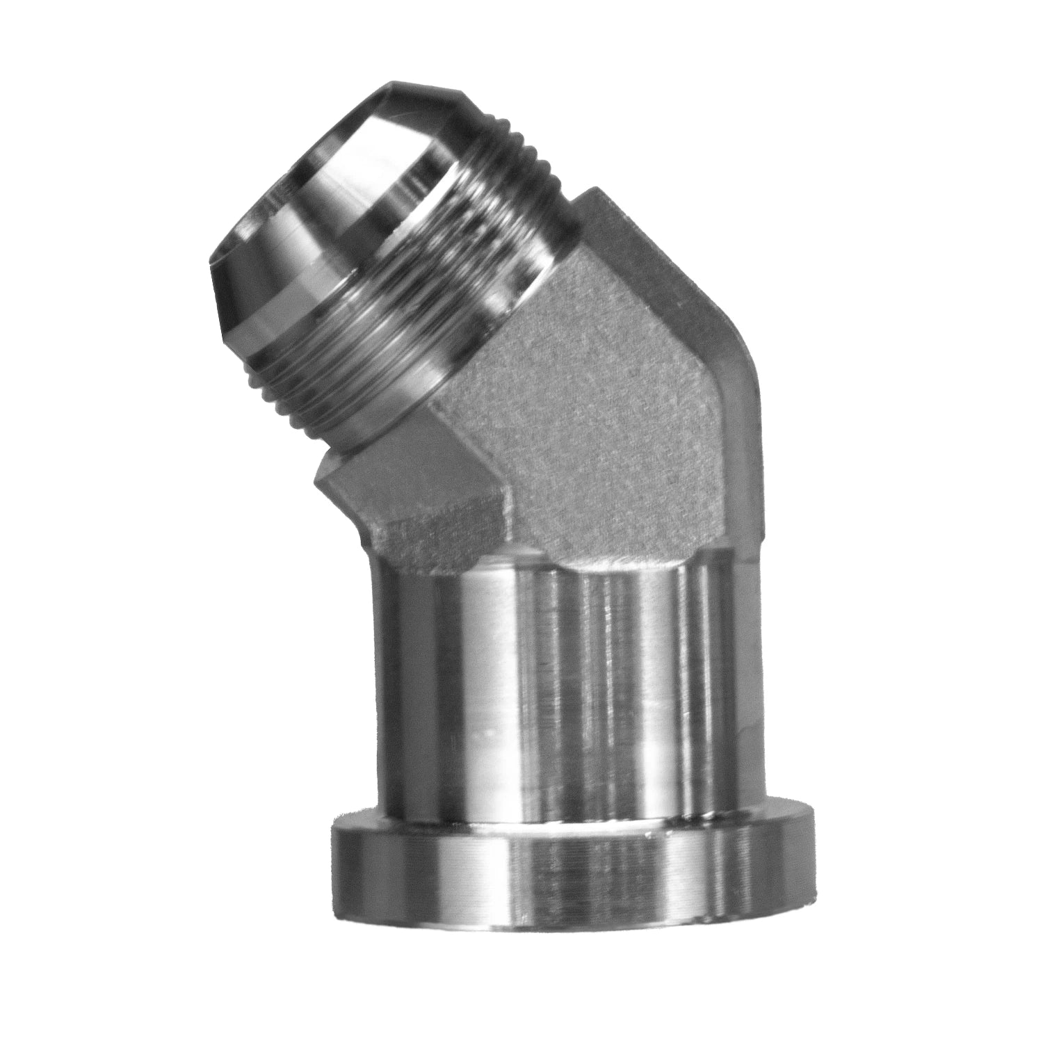 1703-16-16 Hydraulic Fitting 1" Male JIC X 1" Flange JIC 45 CODE 61