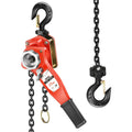 1650lbs Capacity 5ft Lift Alloy Steel Chain Block W/ Black G80