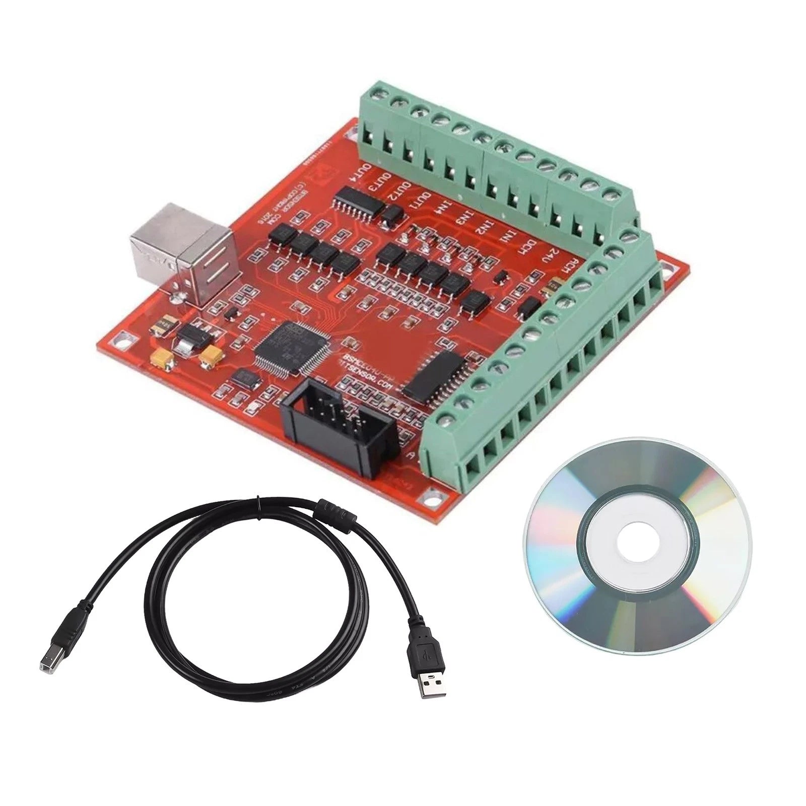 Stable Cnc Usb Breakout Board 4 Axis Interface Driver Controller For