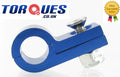 An -4 (an4 An04) Pvc Coated Ptfe Hose Clamp in Blue 9.5mm O.d