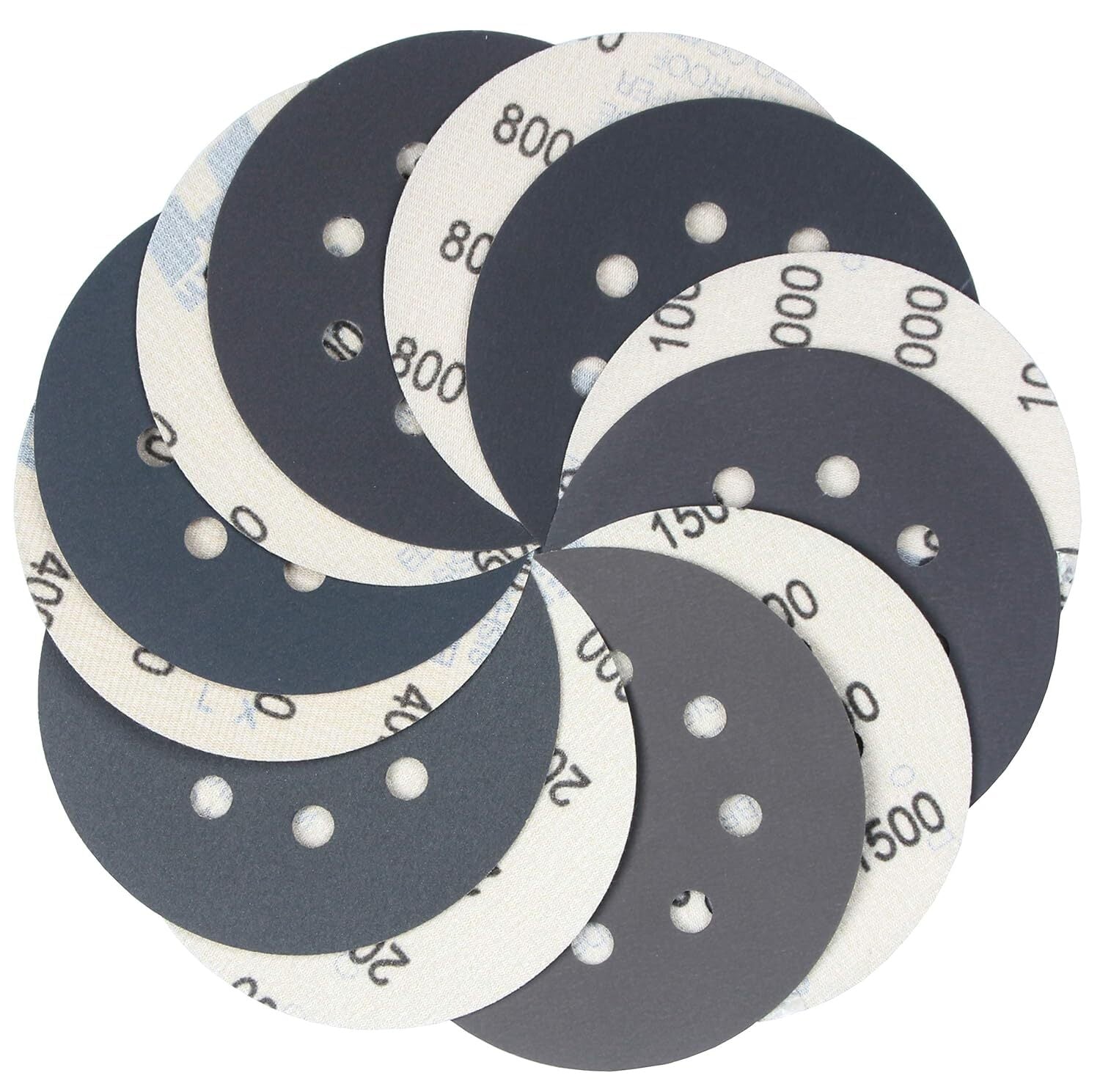 10 Pack 5" x 5/8"-11 Resin Fiber Disc Backing Pad by Unbranded