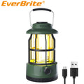 EverBrite LED Camping Lantern USB C Rechargeable Lantern Stepless