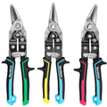 Duratech 10" Aviation Snips Set Cr-v Steel Heavy Duty Tin Snips For