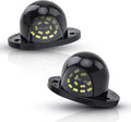 Led License Plate Lights Bright White Tag Lamp Assembly Replacement