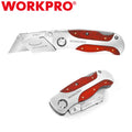 Workpro Quick-change Utility Knife Classical Retro Style Wood Grain